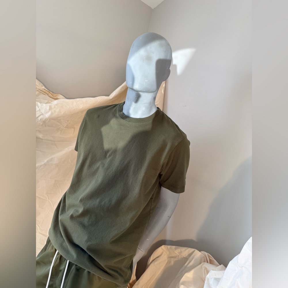 FRAME Denim Forest Green Men's Short Sleeve Tee